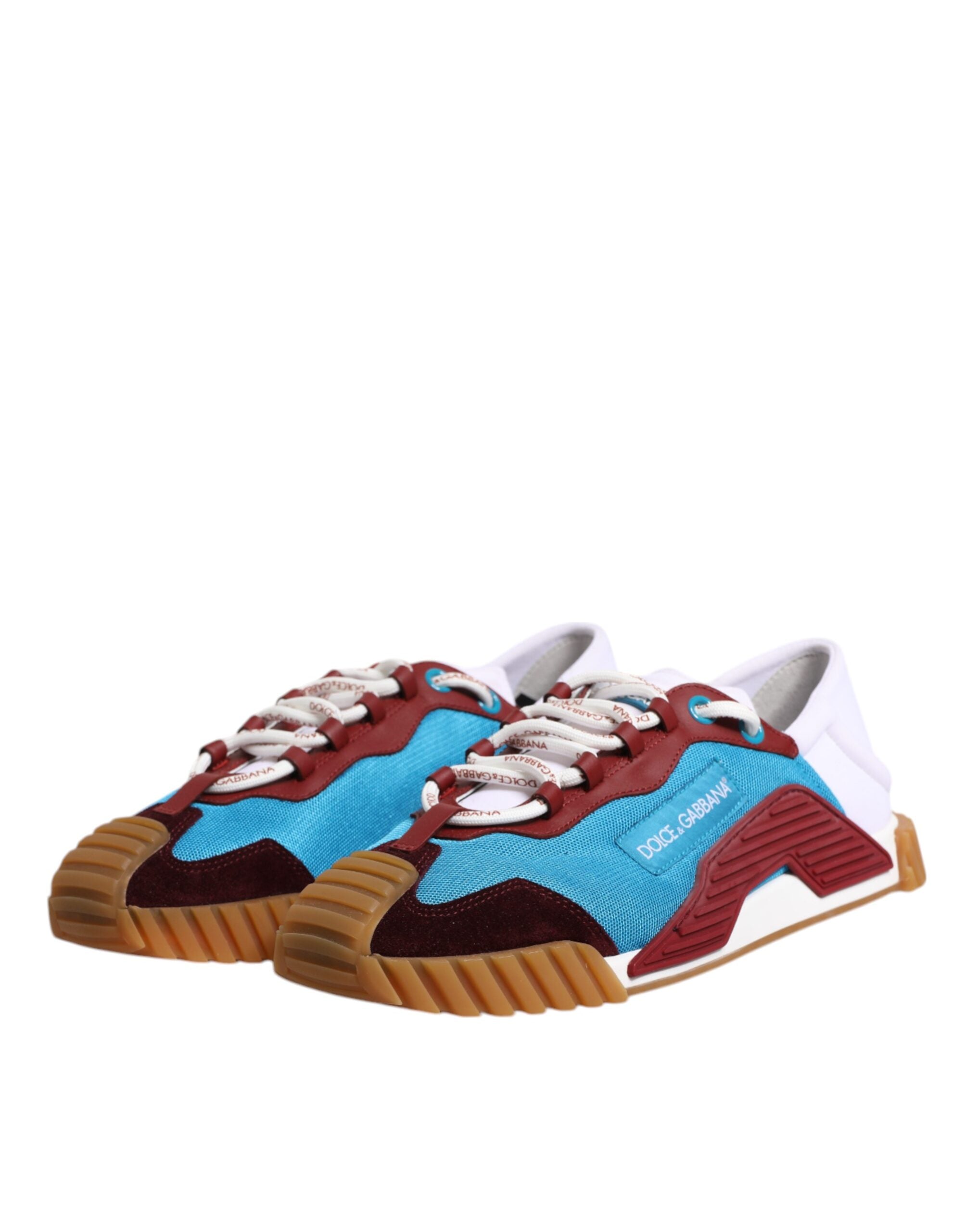 Dolce &amp; Gabbana Mehrfarbige Nylon NS1 Low Top Sneakers Schuhe