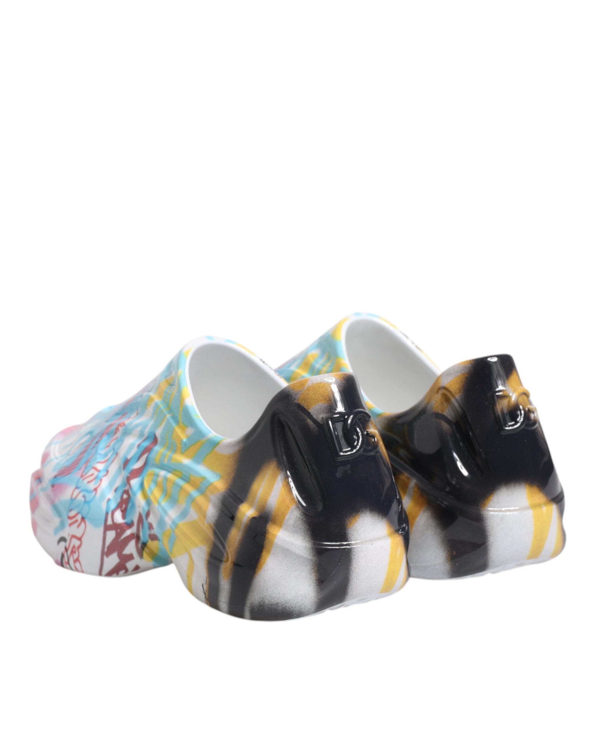 Dolce &amp; Gabbana Daymaster Sneakers mit mehrfarbigem Graffiti