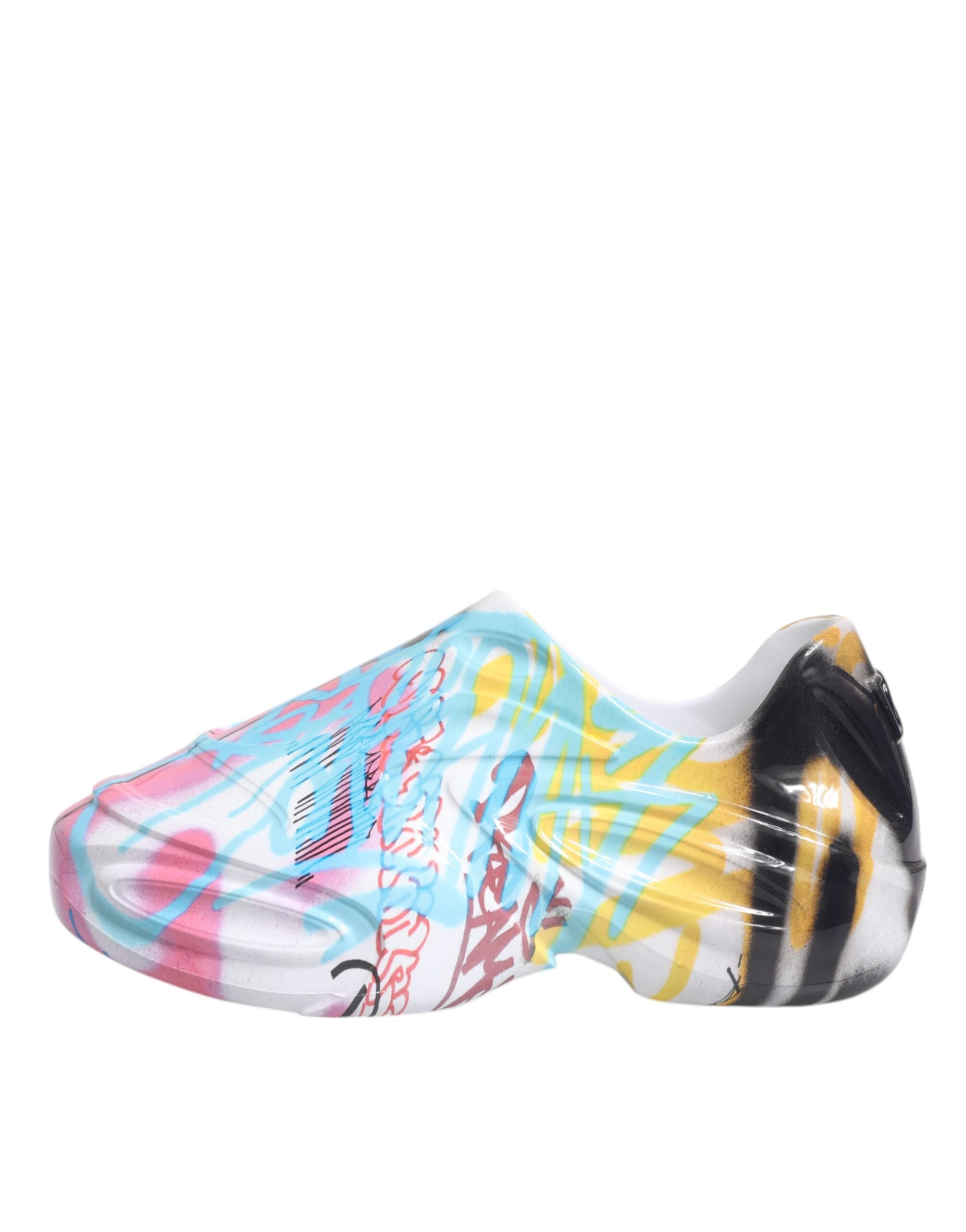 Dolce &amp; Gabbana Daymaster Sneakers mit mehrfarbigem Graffiti