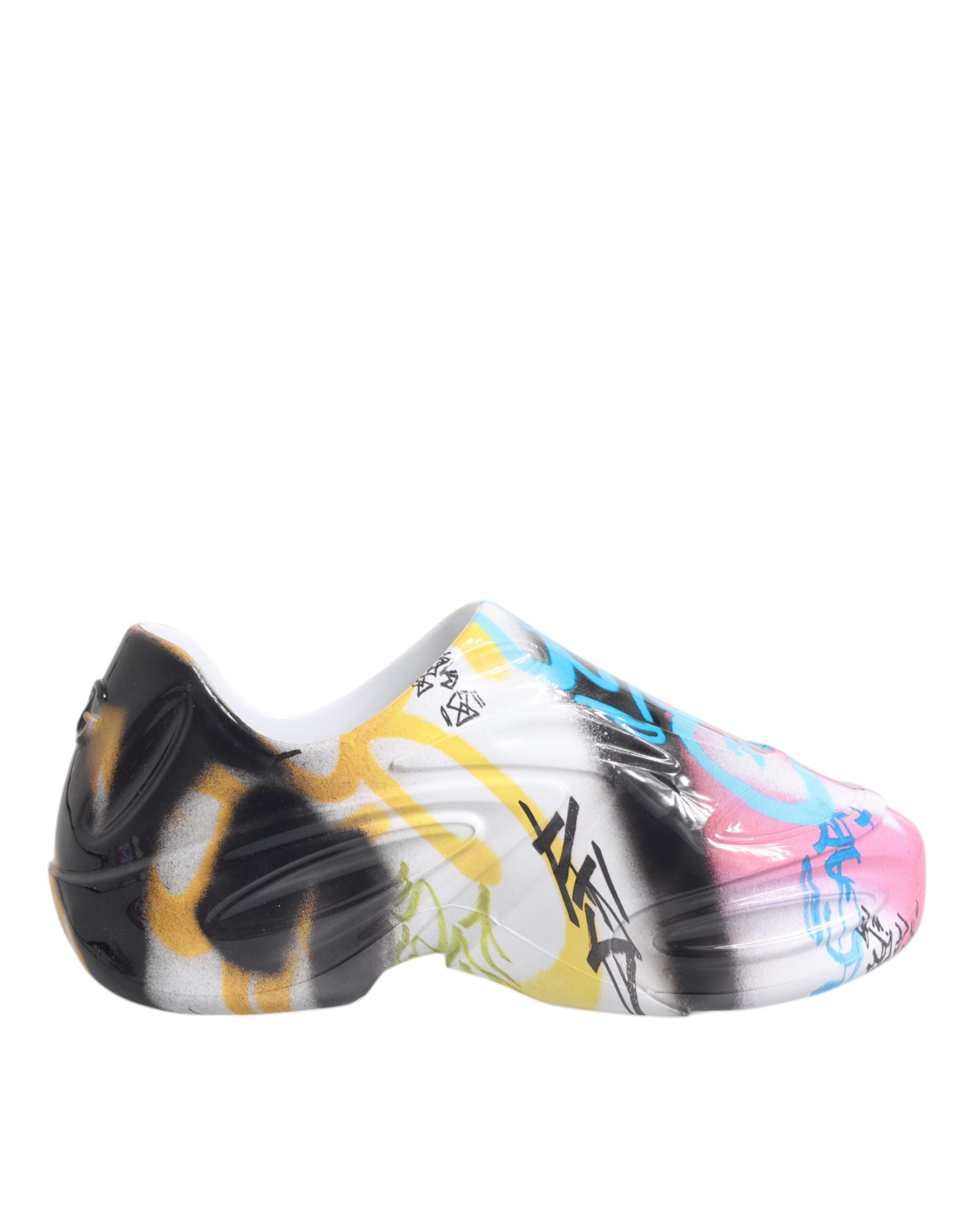 Dolce &amp; Gabbana Daymaster Sneakers mit mehrfarbigem Graffiti