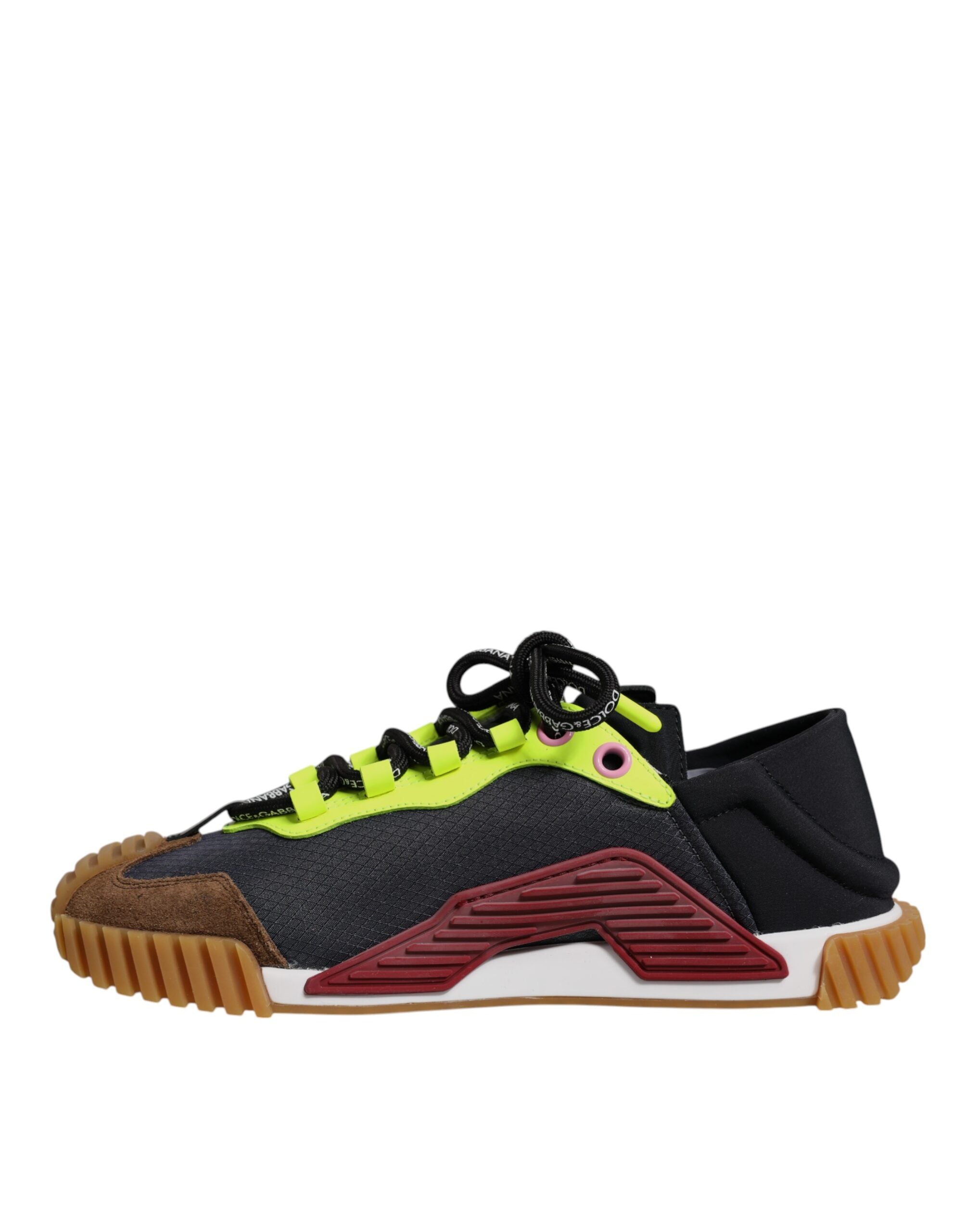 Dolce &amp; Gabbana Mehrfarbige Nylon Low Top NS1 Sneakers Schuhe