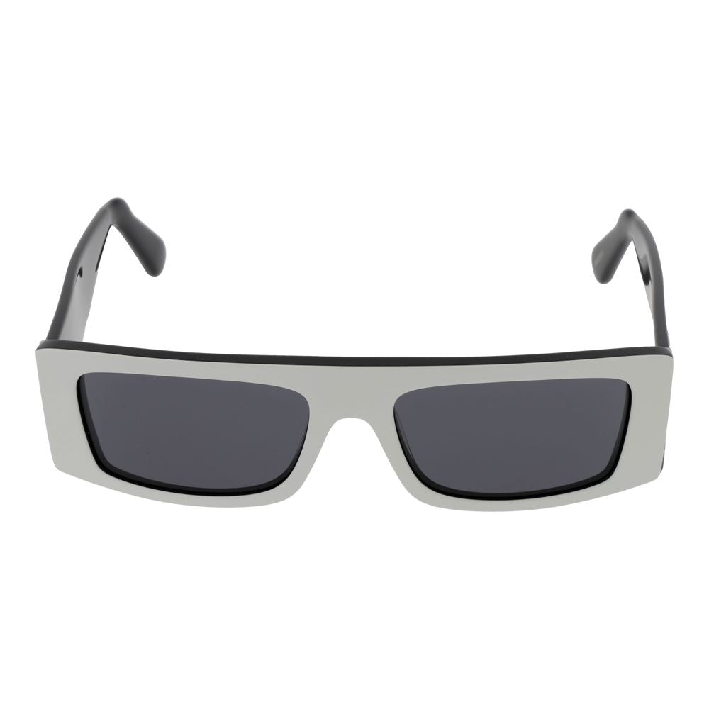 GCDS Weiße Unisex-Sonnenbrille