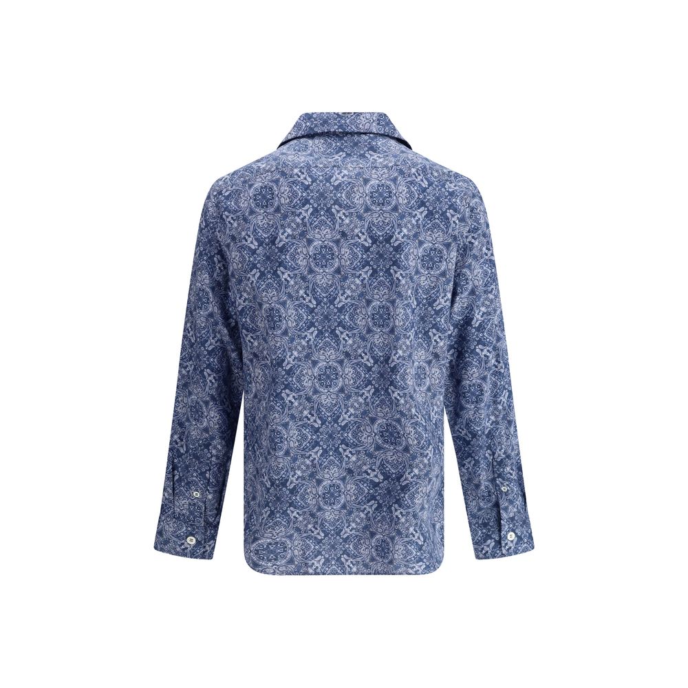 Brunello Cucinelli Hemd mit Paisley-Print