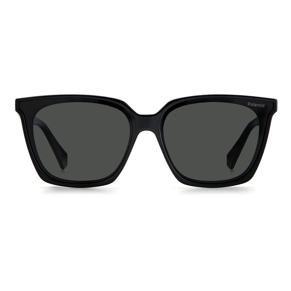 Schwarze Sonnenbrille aus Kunststoff von Polaroid