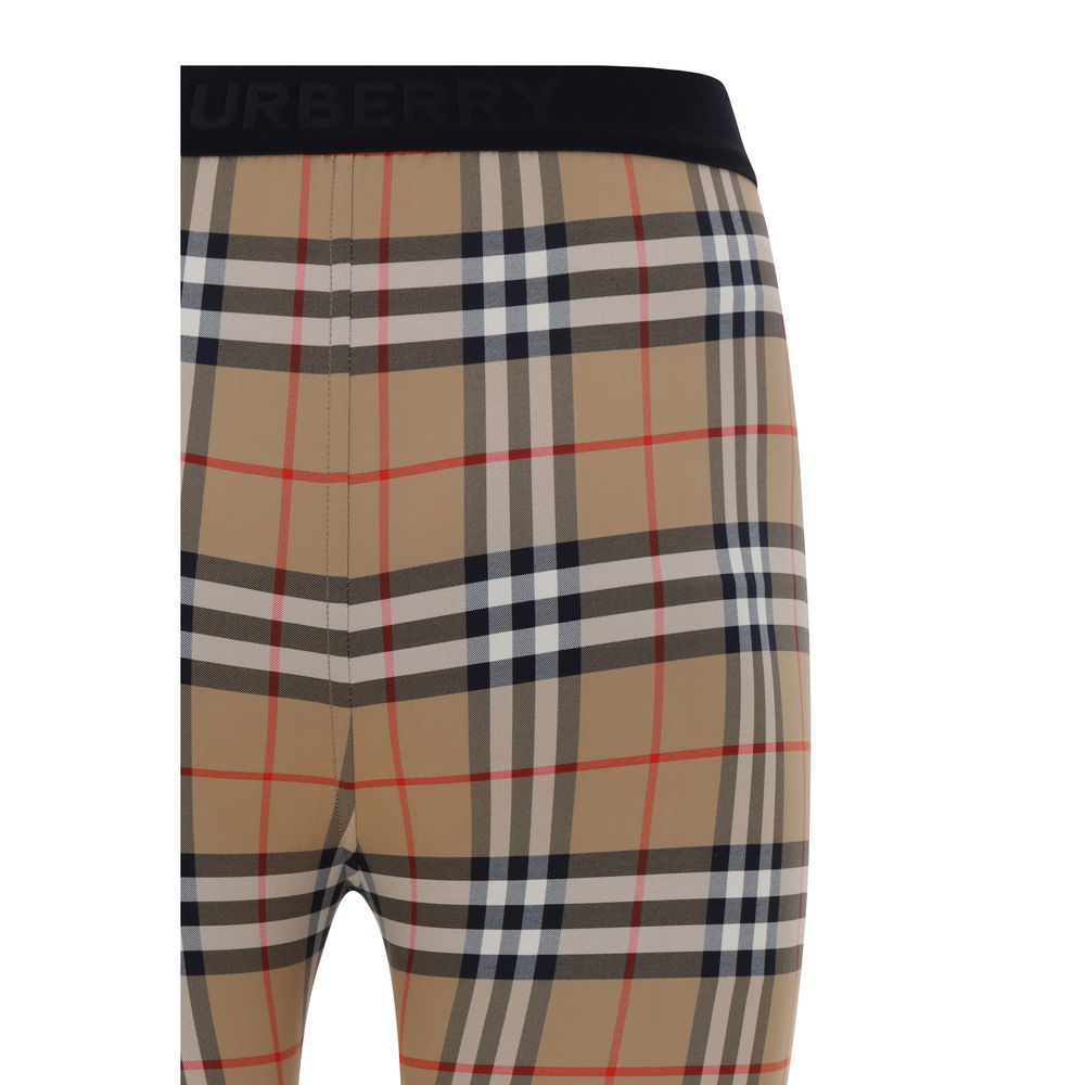 Karierte Leggings aus dem Burberry-Archiv