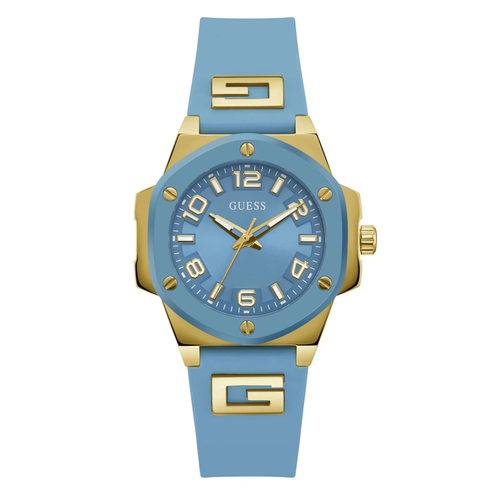 Ceas Guess albastru sintetic