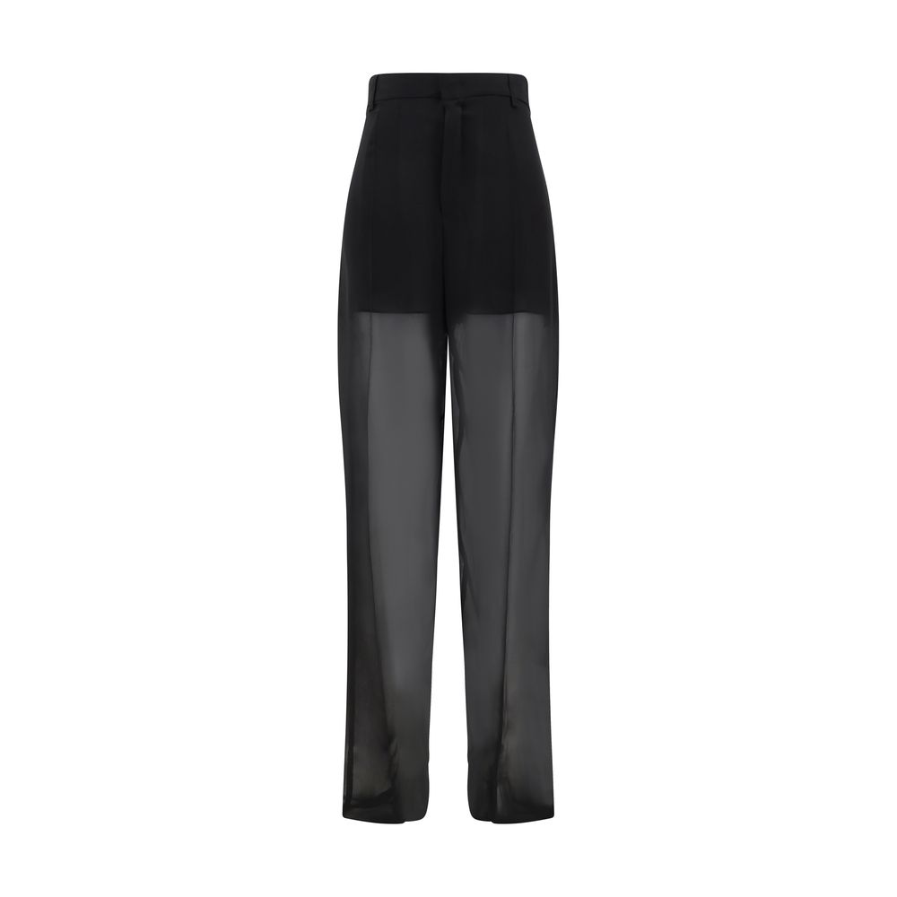 Blumarine Halbtransparente Georgette-Hose