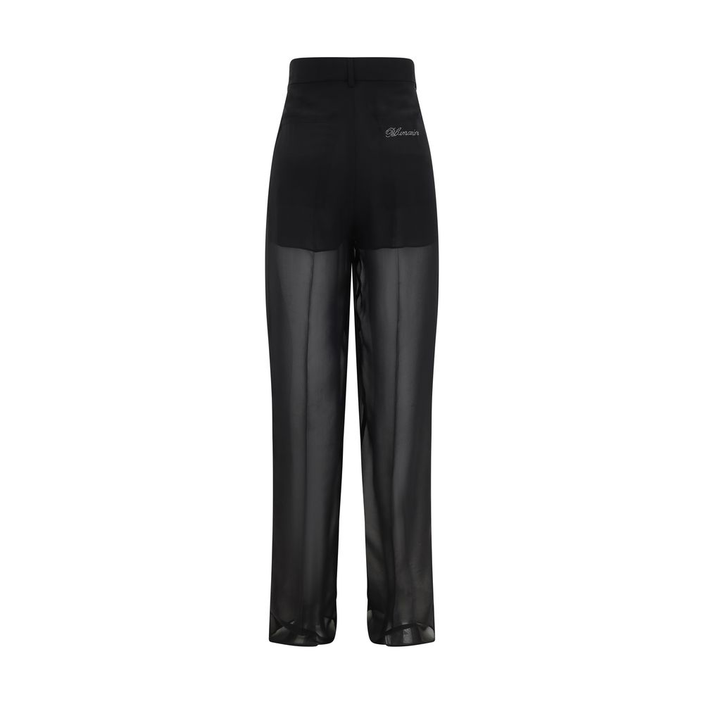 Blumarine Halbtransparente Georgette-Hose
