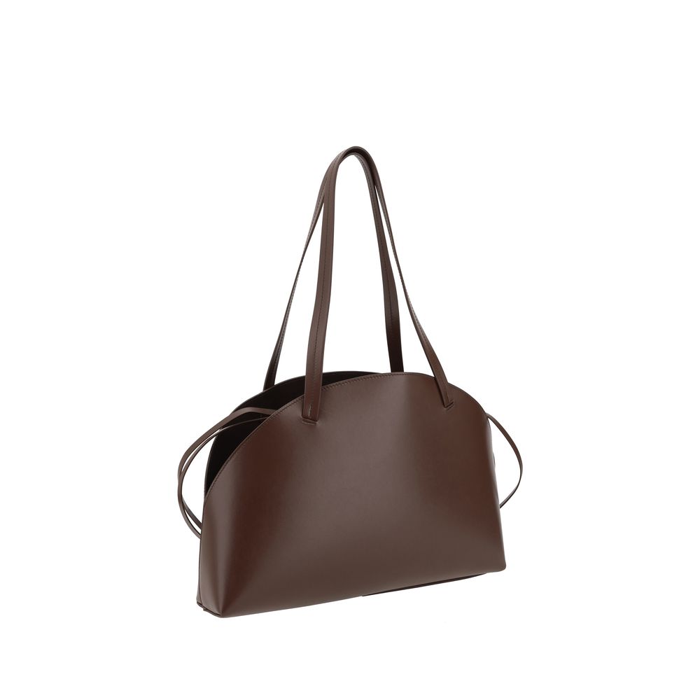 Geantă de umăr Jil Sander Curve