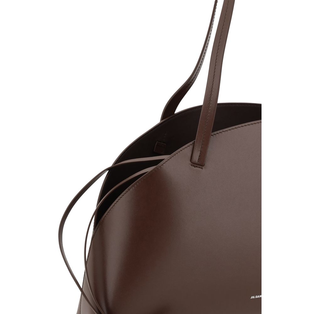 Geantă de umăr Jil Sander Curve