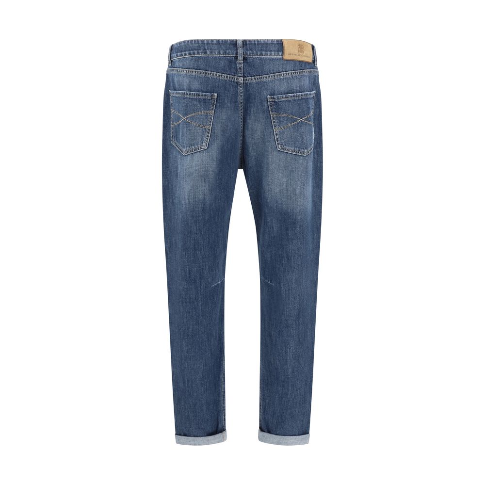 Brunello Cucinelli Abgenutzte Hose