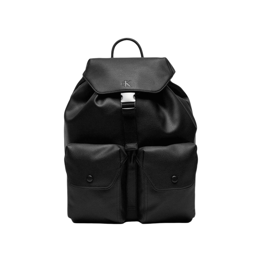 Calvin Klein Jeans – Schwarzer Polyethylen-Rucksack