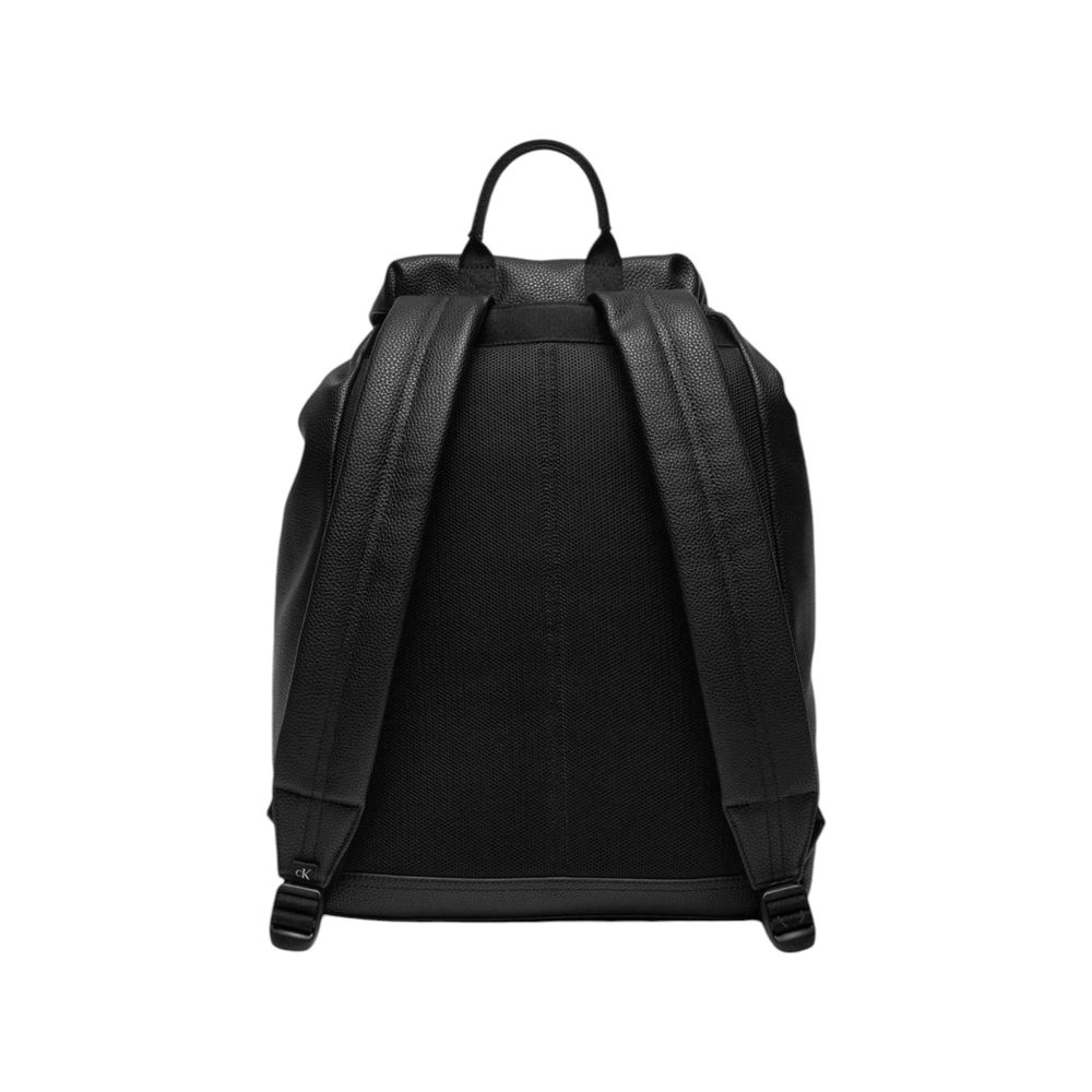 Calvin Klein Jeans – Schwarzer Polyethylen-Rucksack