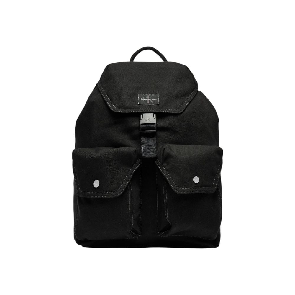 Calvin Klein Jeans – Schwarzer Rucksack aus recyceltem Polyester