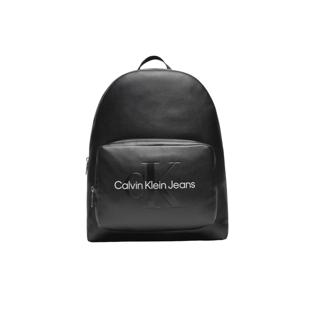Calvin Klein Jeans – Schwarzer Polyethylen-Rucksack