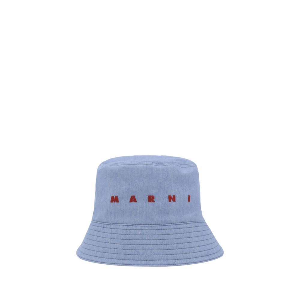 Marni Fischerhut mit Logo