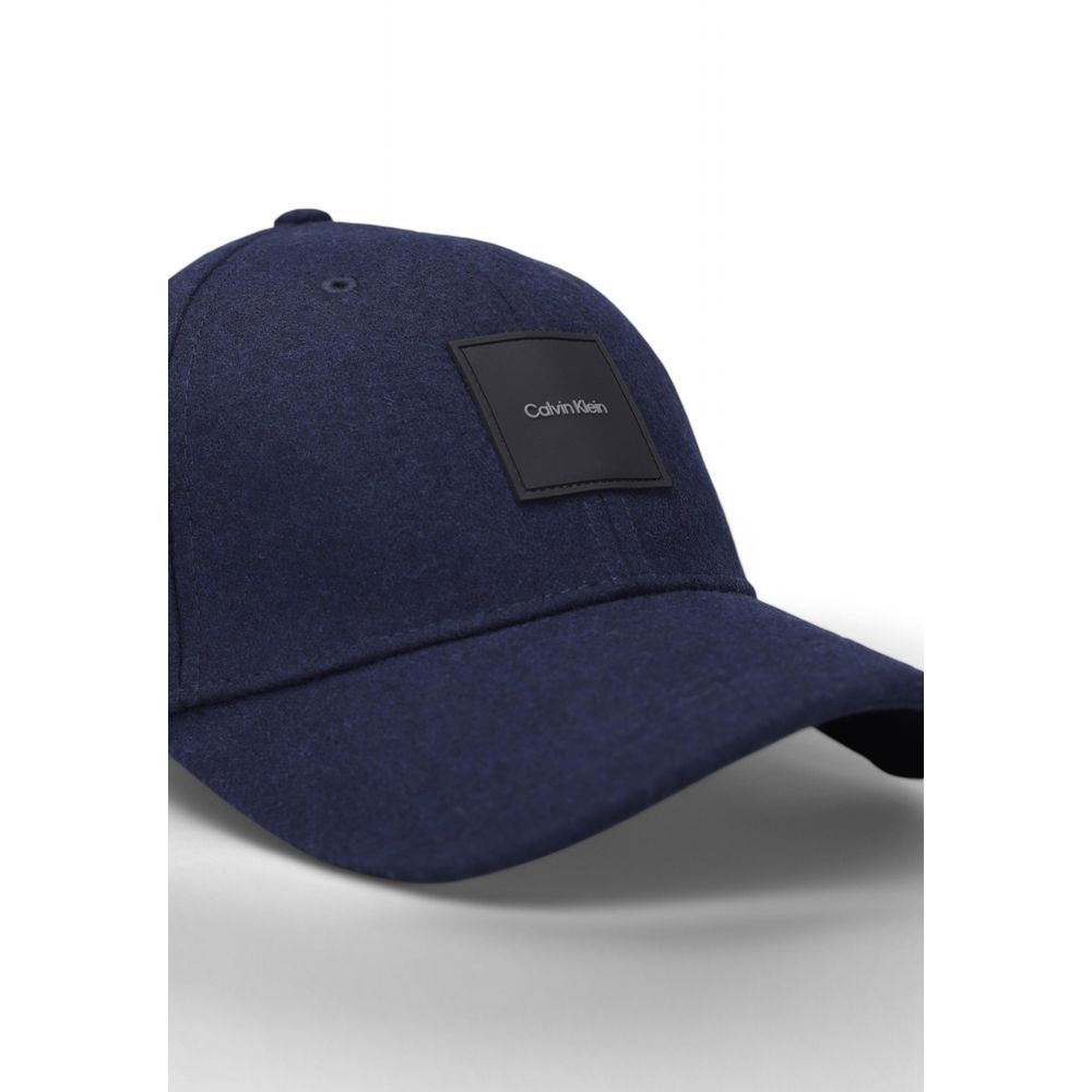 Pălării și șepci Calvin Klein din lână albastră