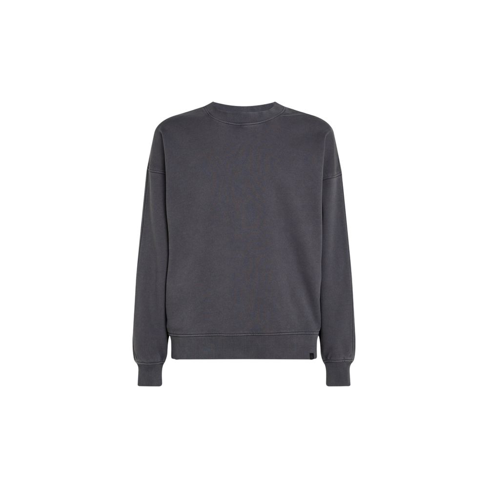 Grauer Baumwollpullover von Calvin Klein Jeans