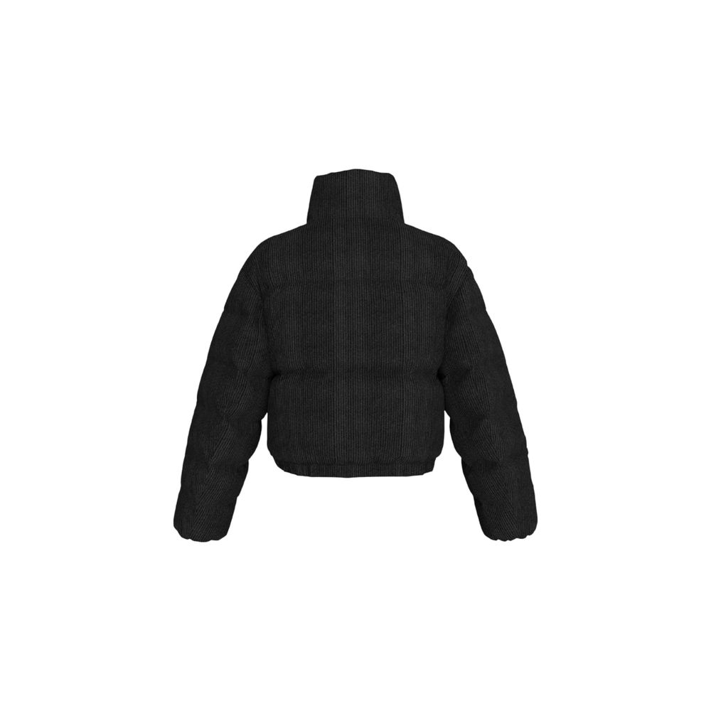 Calvin Klein Jeans – Schwarze Polyesterjacken und -mäntel