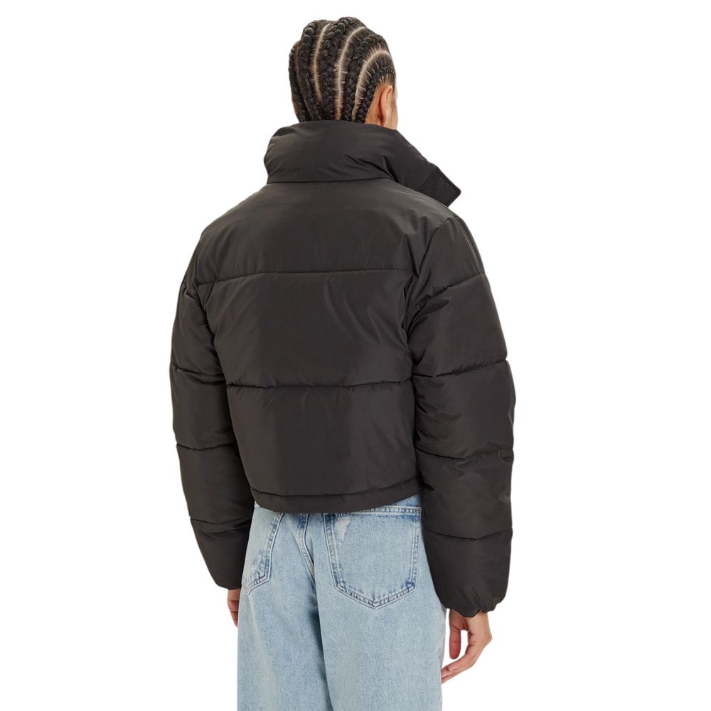 Calvin Klein Jeans – Schwarze Polyesterjacken und -mäntel