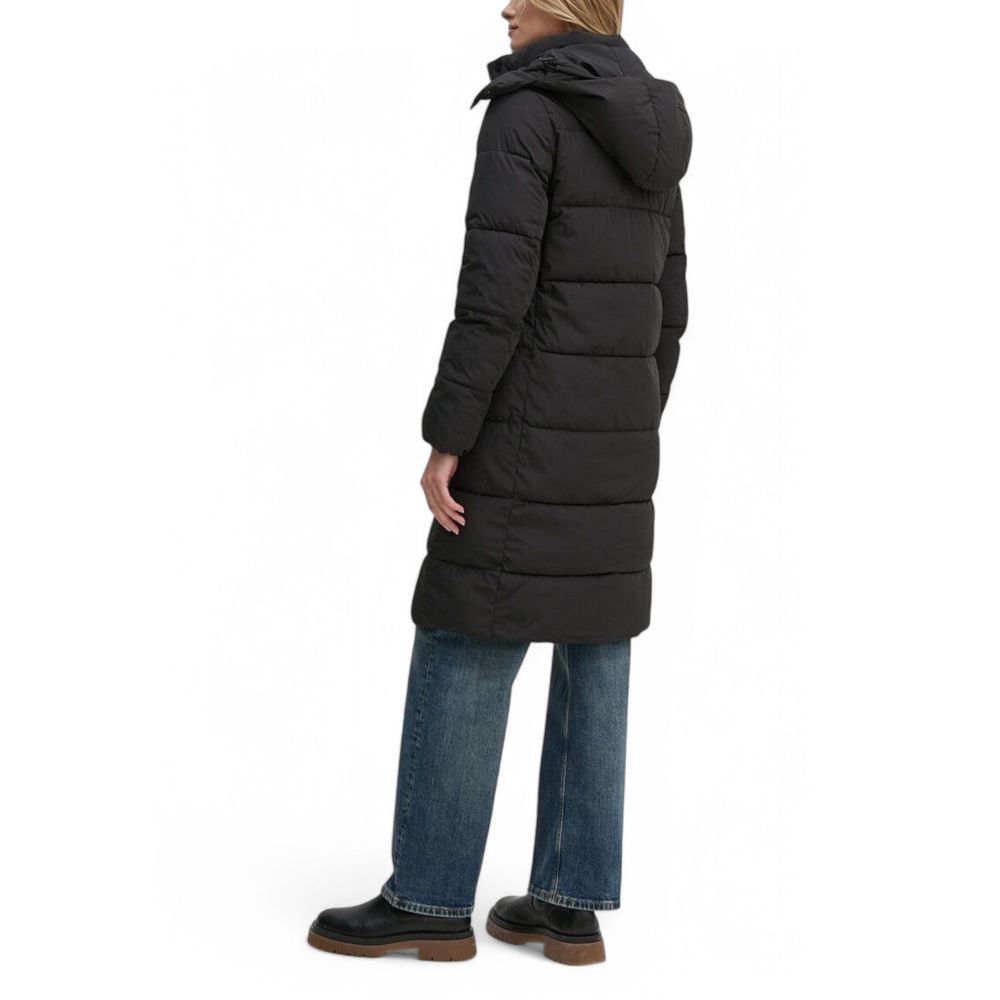 Calvin Klein Jeans – Schwarze Polyesterjacken und -mäntel