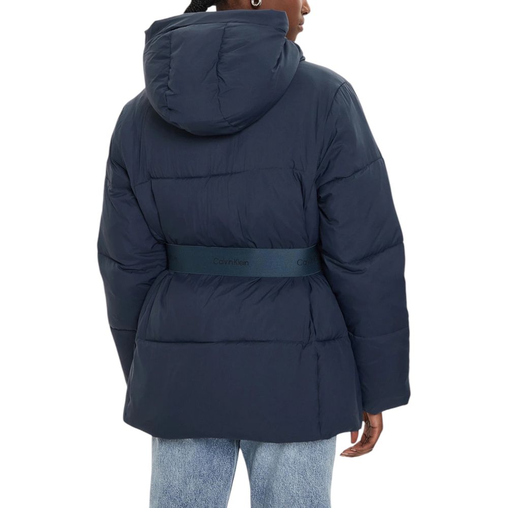 Calvin Klein Jeans – Blaue Nylonjacken und -mäntel