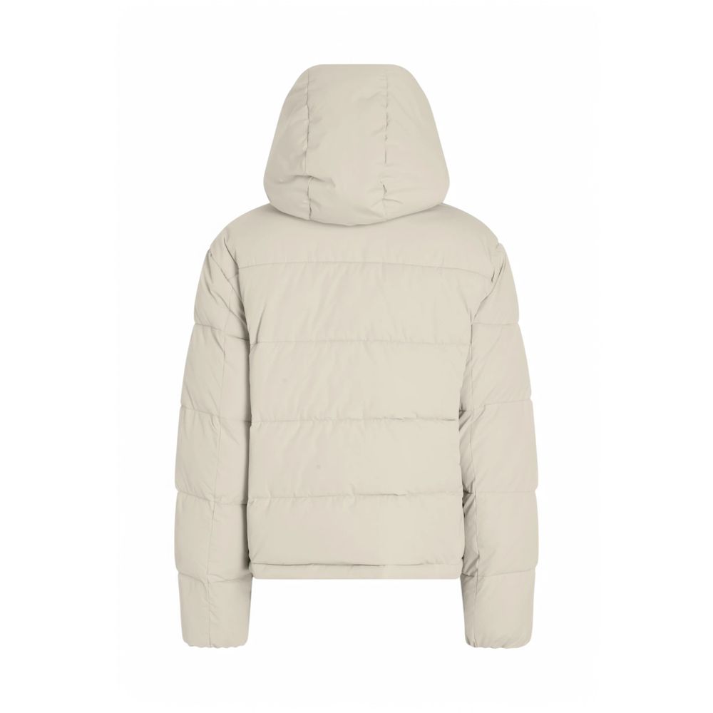 Calvin Klein Jeans – Beige Jacken und Mäntel aus recyceltem Polyester