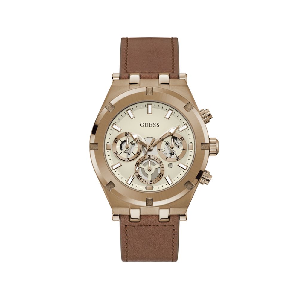 Ceas Guess din piele maro