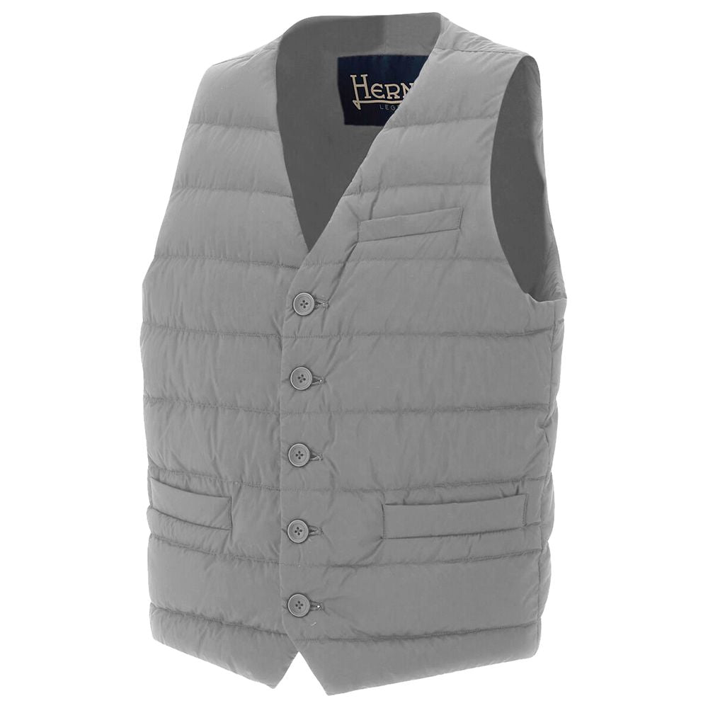 Graue Nylonweste von Herno