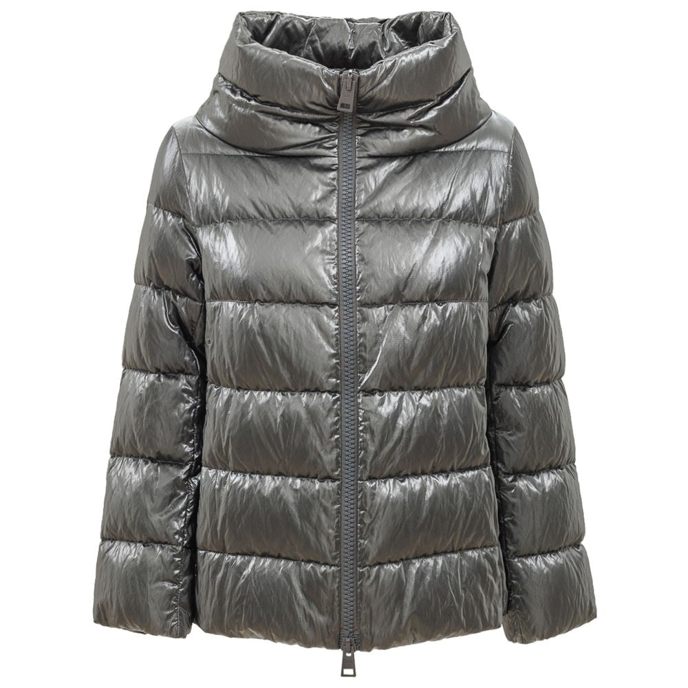 Herno Silber Viskose Jacken &amp; Mantel