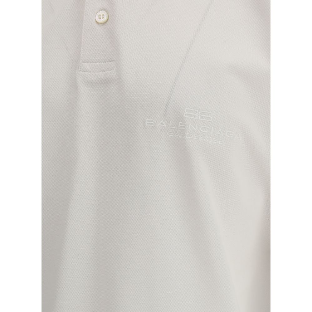 Tricou polo cu logo-ul Balenciaga