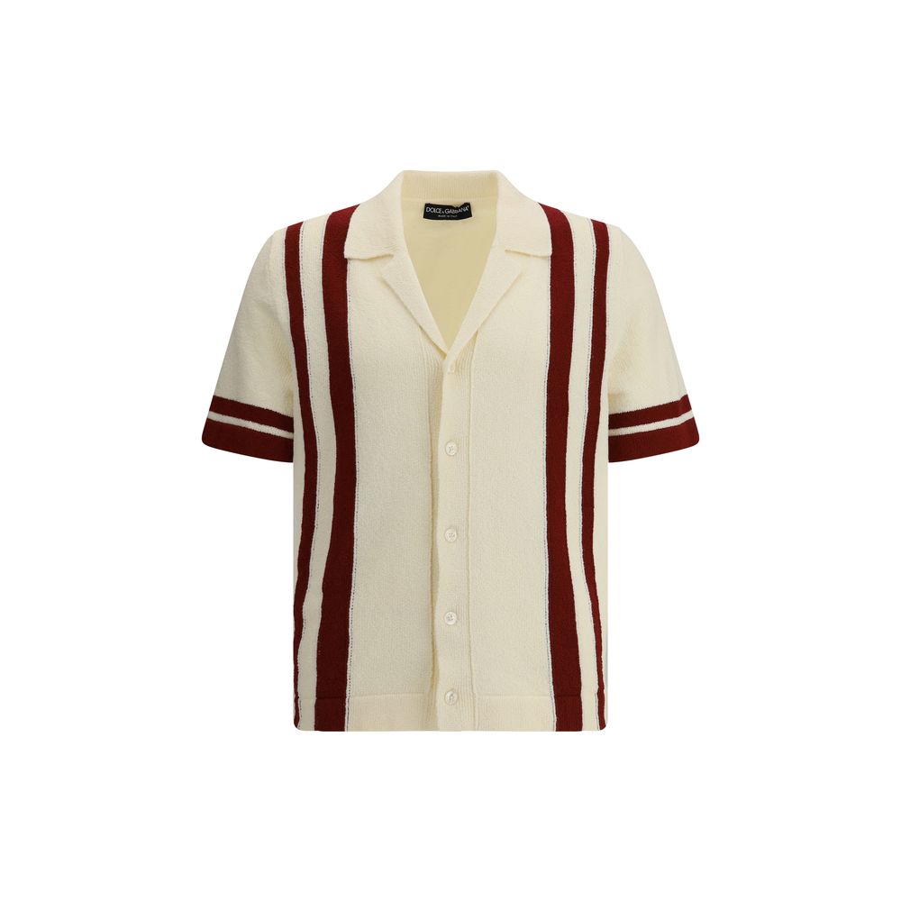Dolce &amp; Gabbana Gestricktes Bowlinghemd
