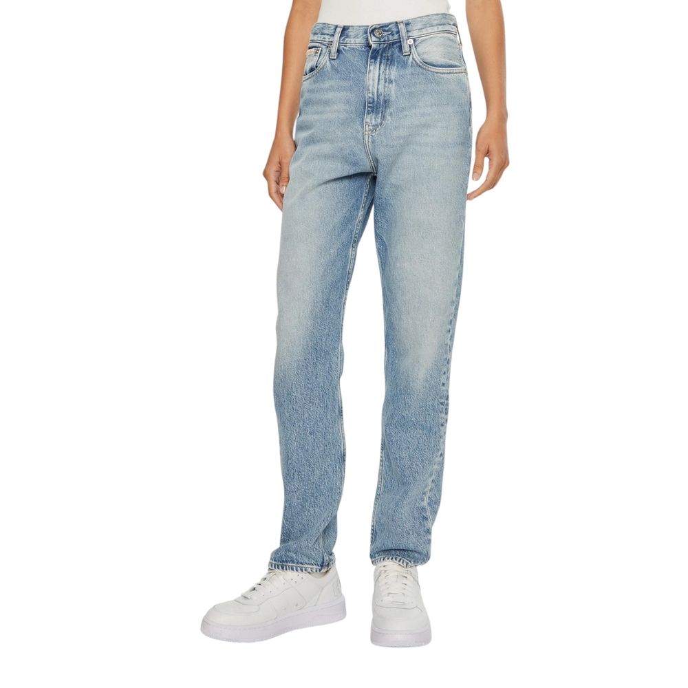 Calvin Klein Jeans Jeans und Hose aus hellblauer Baumwolle