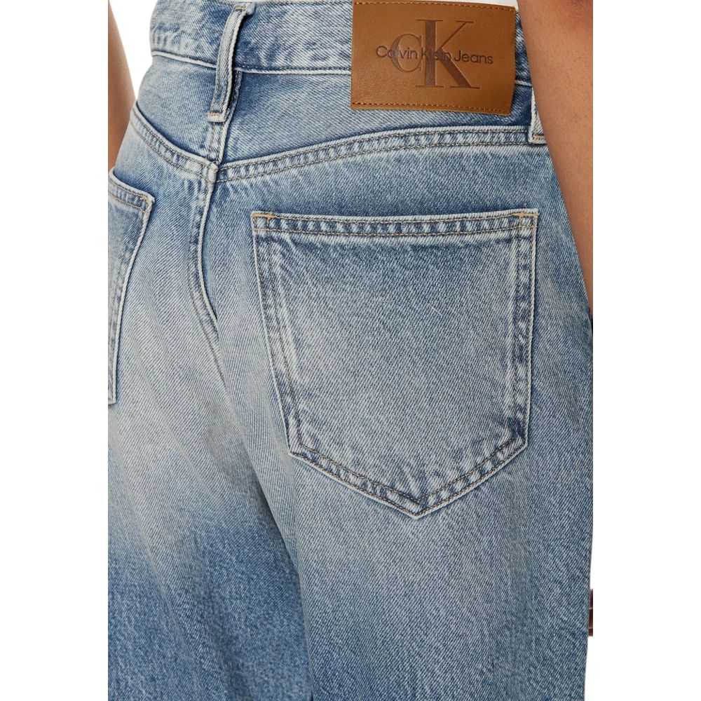 Calvin Klein Jeans Jeans und Hose aus hellblauer Baumwolle