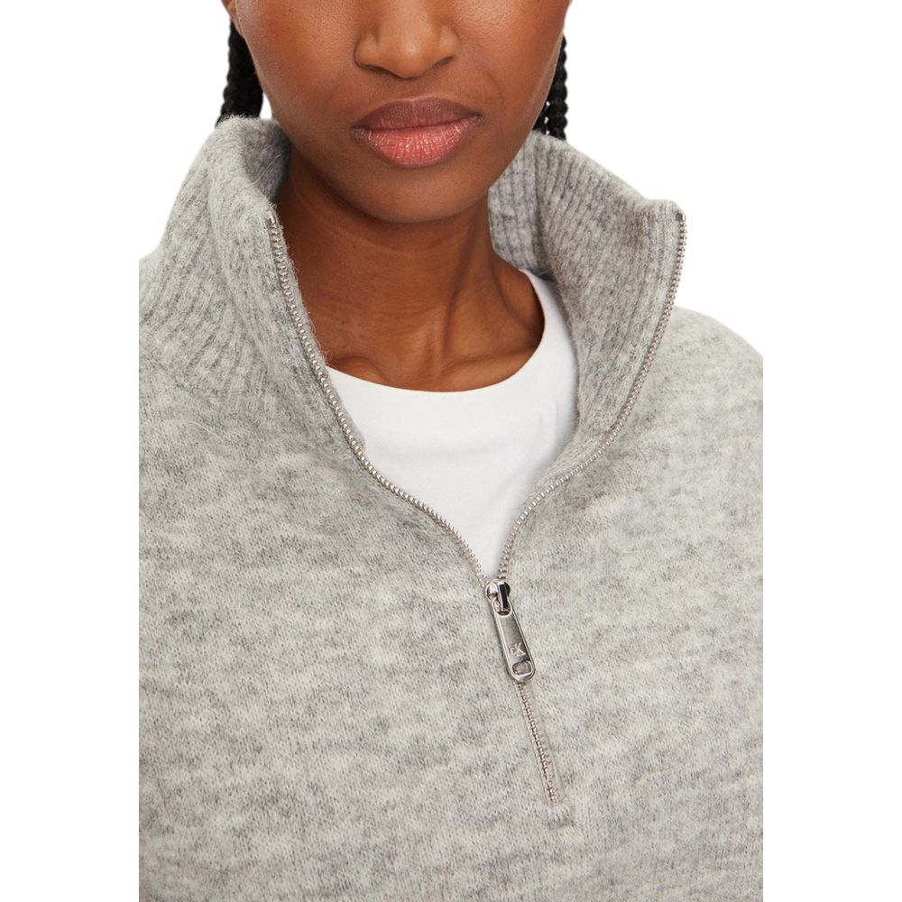 Cardigan Calvin Klein Jeans gri din poliester