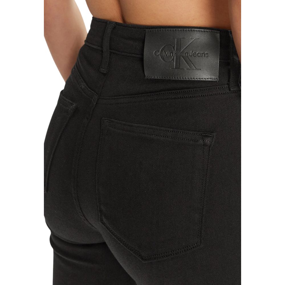 Calvin Klein Jeans – Schwarze Skinny-Jeans aus Baumwolle