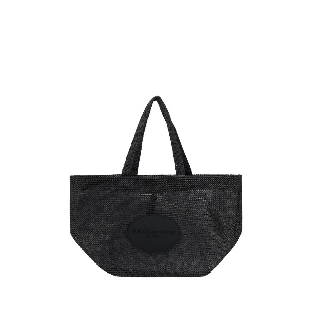Alexander Wang Punch XL Raffia-Umhängetasche
