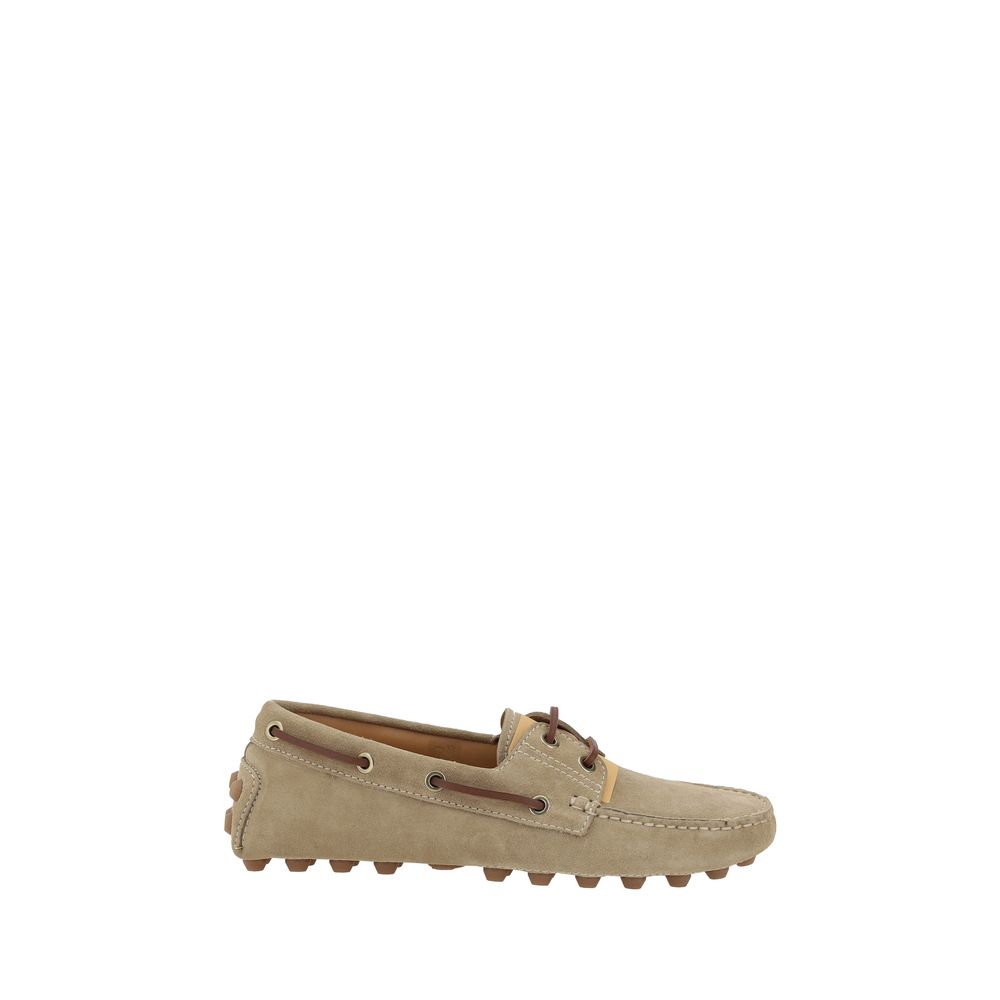 Mocasini Tod's Gommino din piele intoarsa