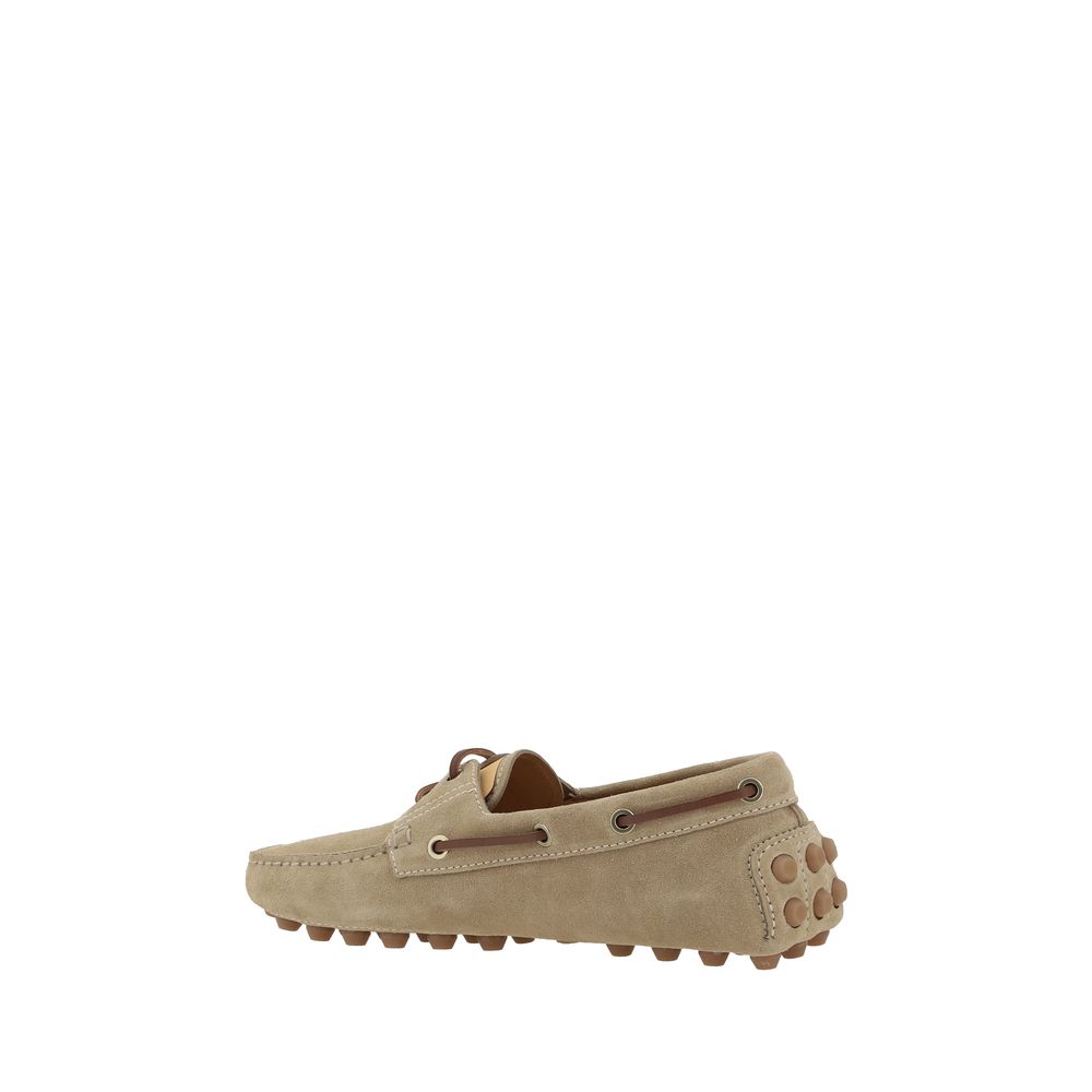 Mocasini Tod's Gommino din piele intoarsa