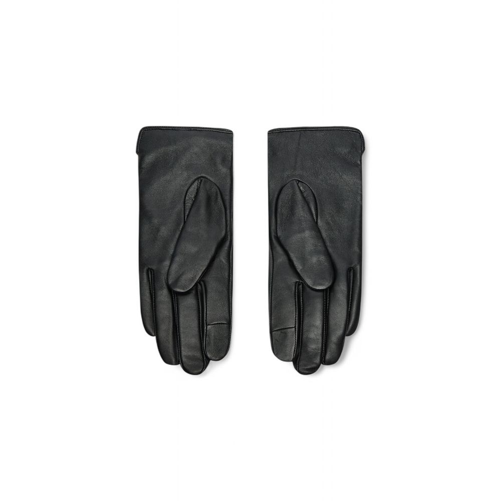 Calvin Klein – Schwarze Lederhandschuhe
