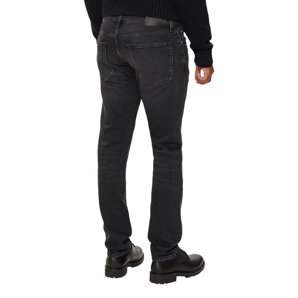 Calvin Klein Jeans – Schwarze Jeans und Hose aus Baumwolle