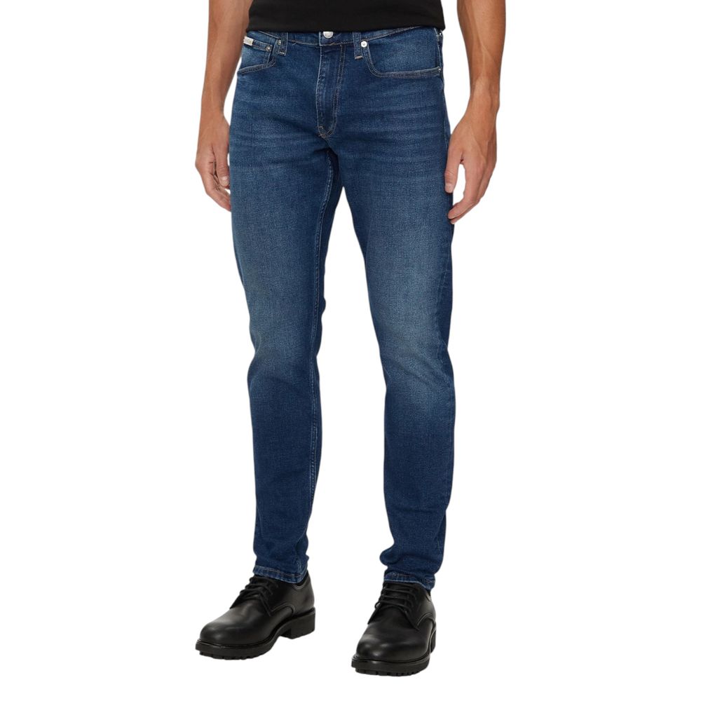 Calvin Klein Jeans – Blaue Jeans und Hose aus Baumwolle