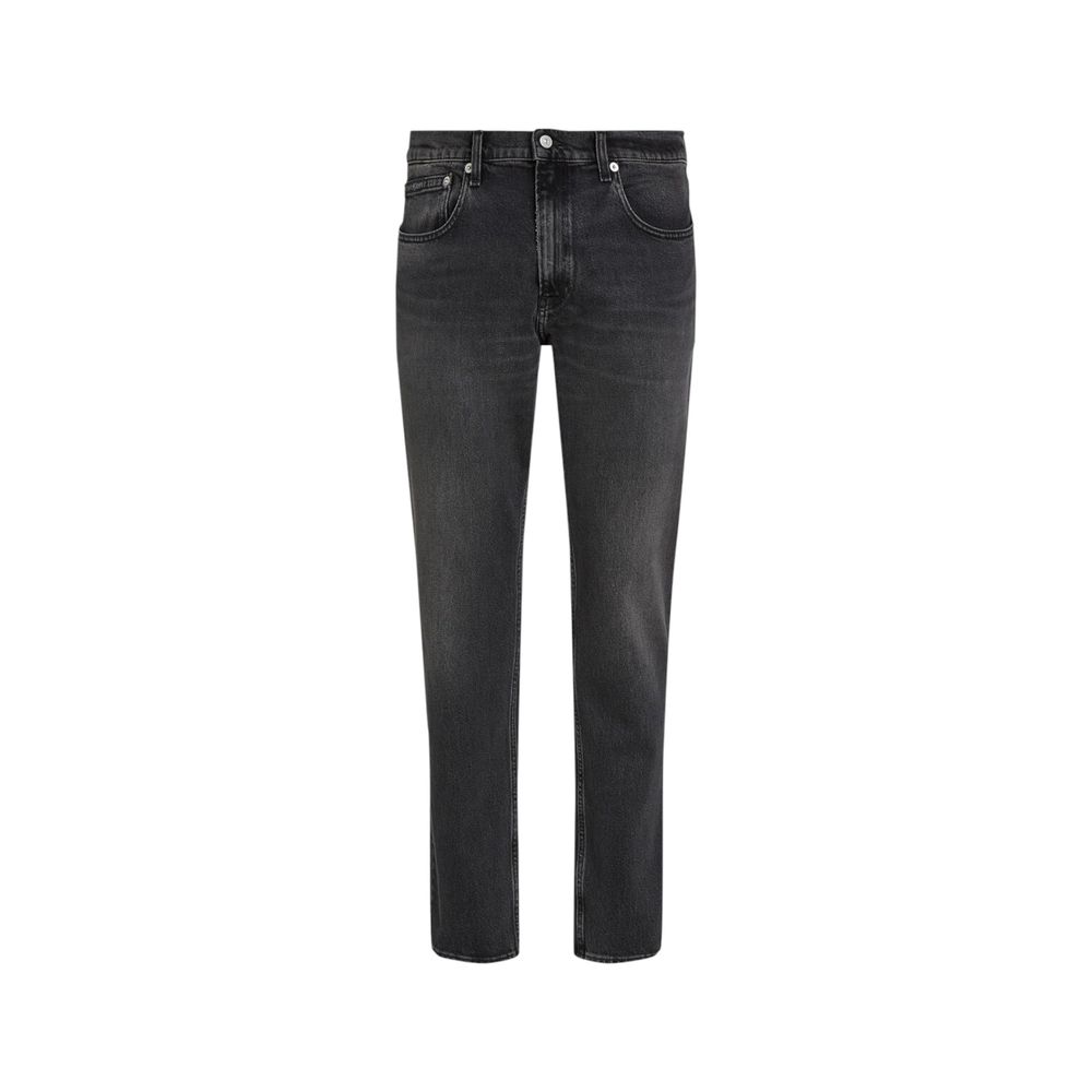 Calvin Klein Jeans – Schwarze Jeans und Hose aus Baumwolle