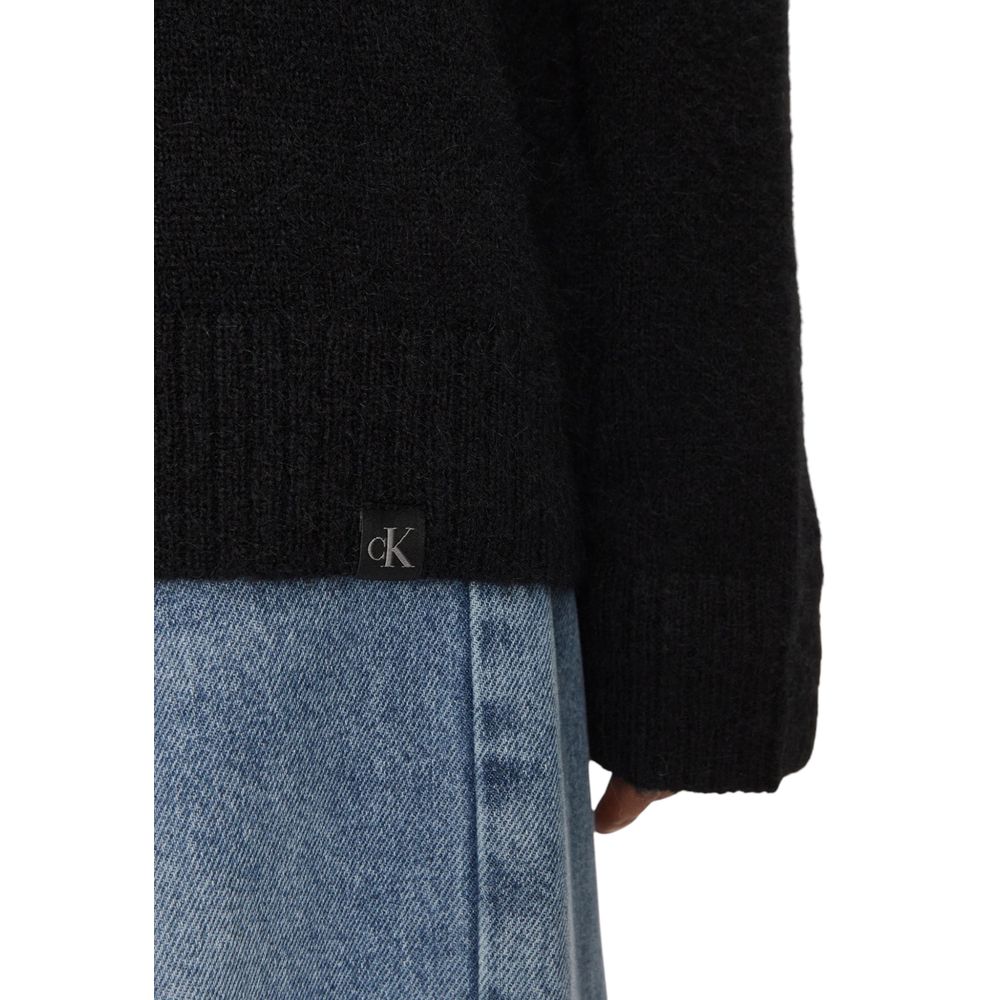 Calvin Klein Jeans – Schwarzer Polyesterpullover