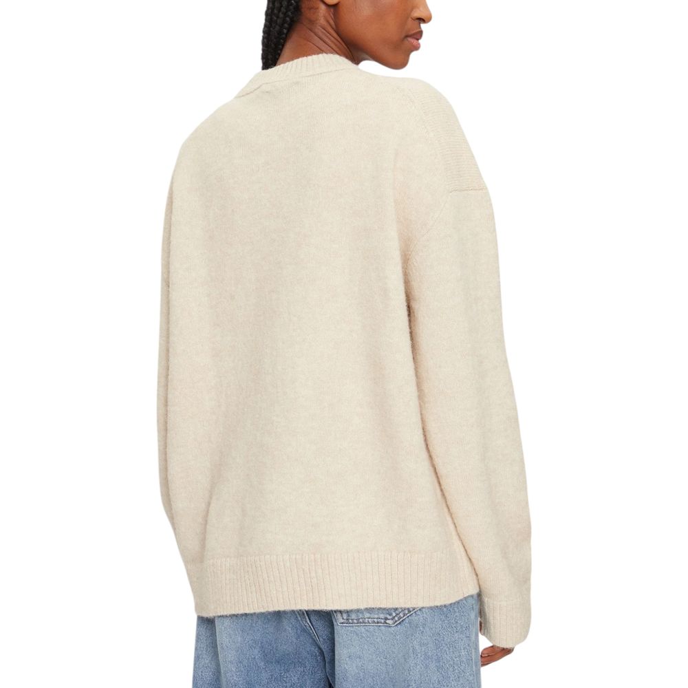 Calvin Klein Jeans Beige Polyesterpullover