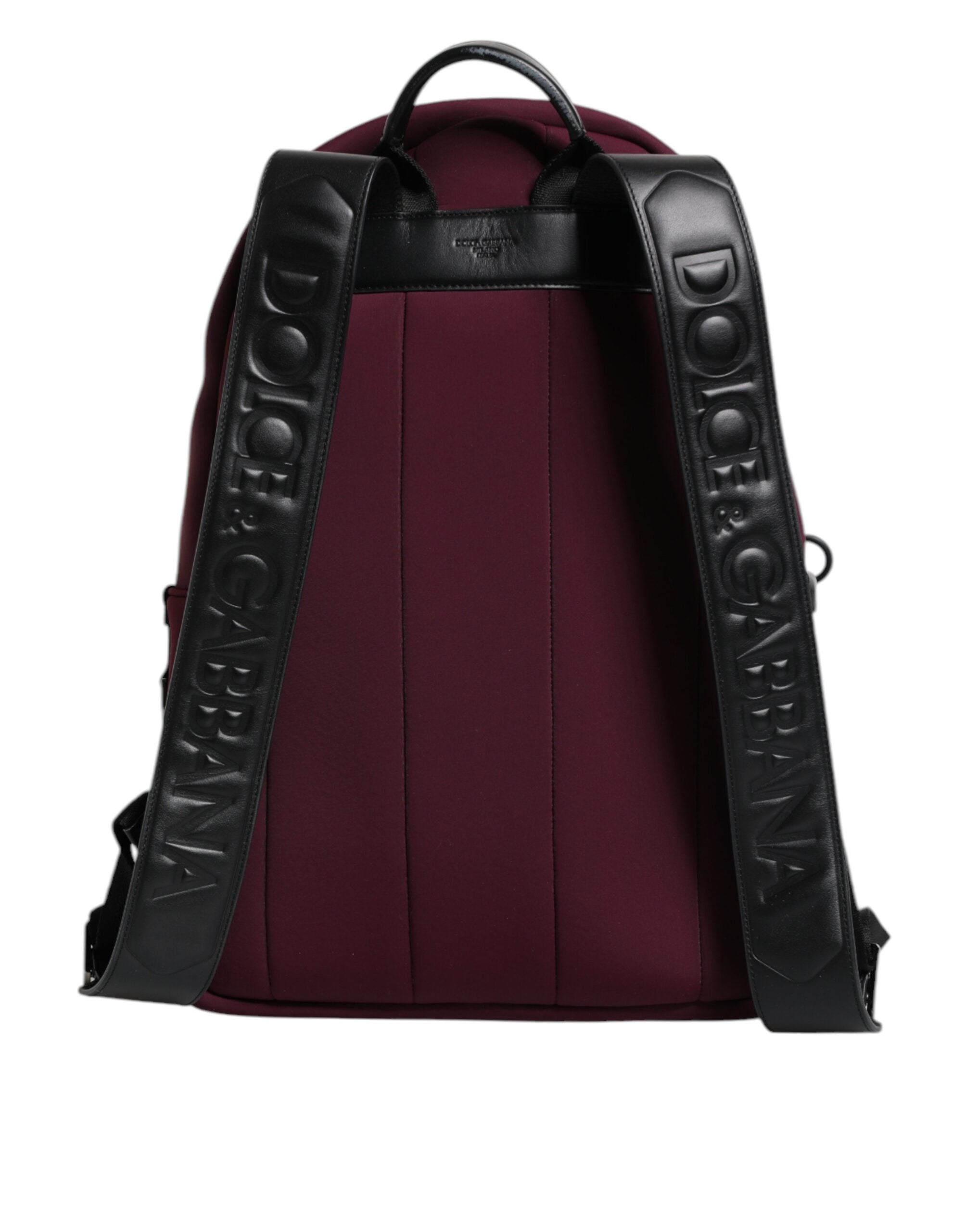 Geantă rucsac pentru bărbați din material textil Dolce &amp; Gabbana Burgundy Montreale Tecnico