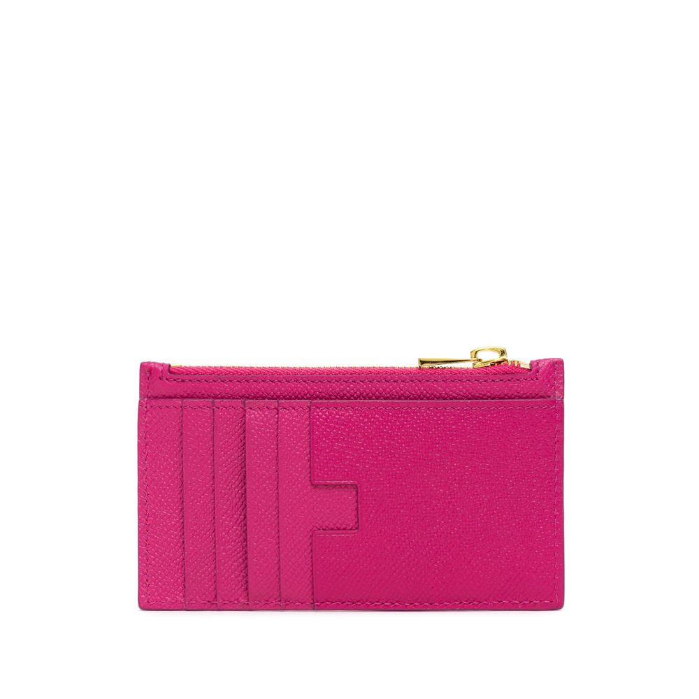 Portofel din piele fuchsia Tom Ford