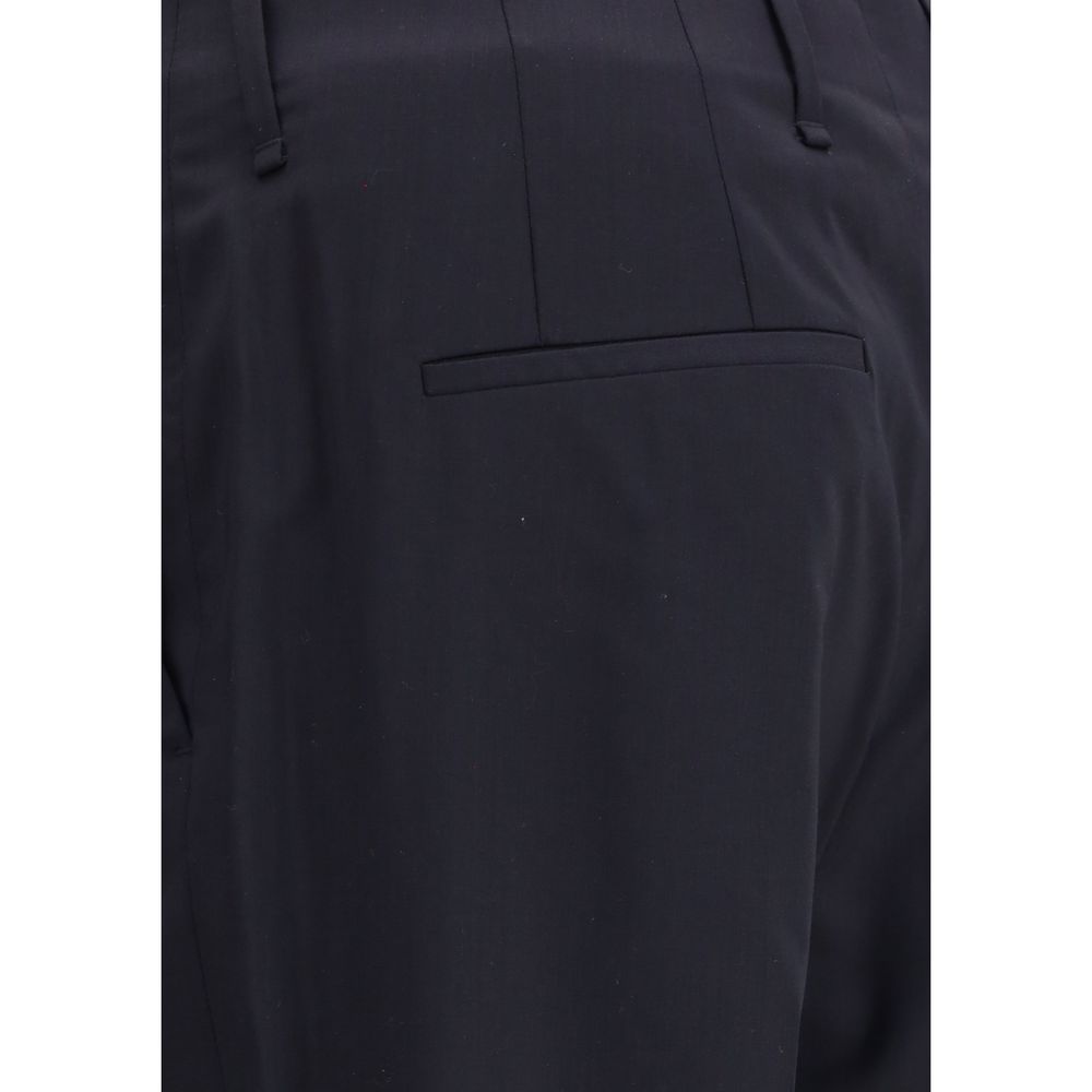 Pantaloni Fendi din lână virgină