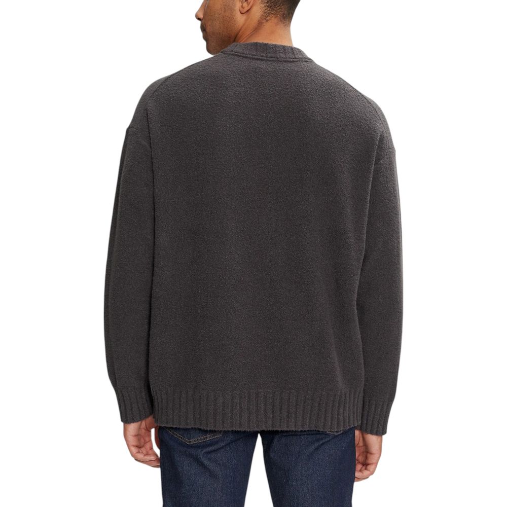 Grauer Baumwollpullover von Calvin Klein Jeans