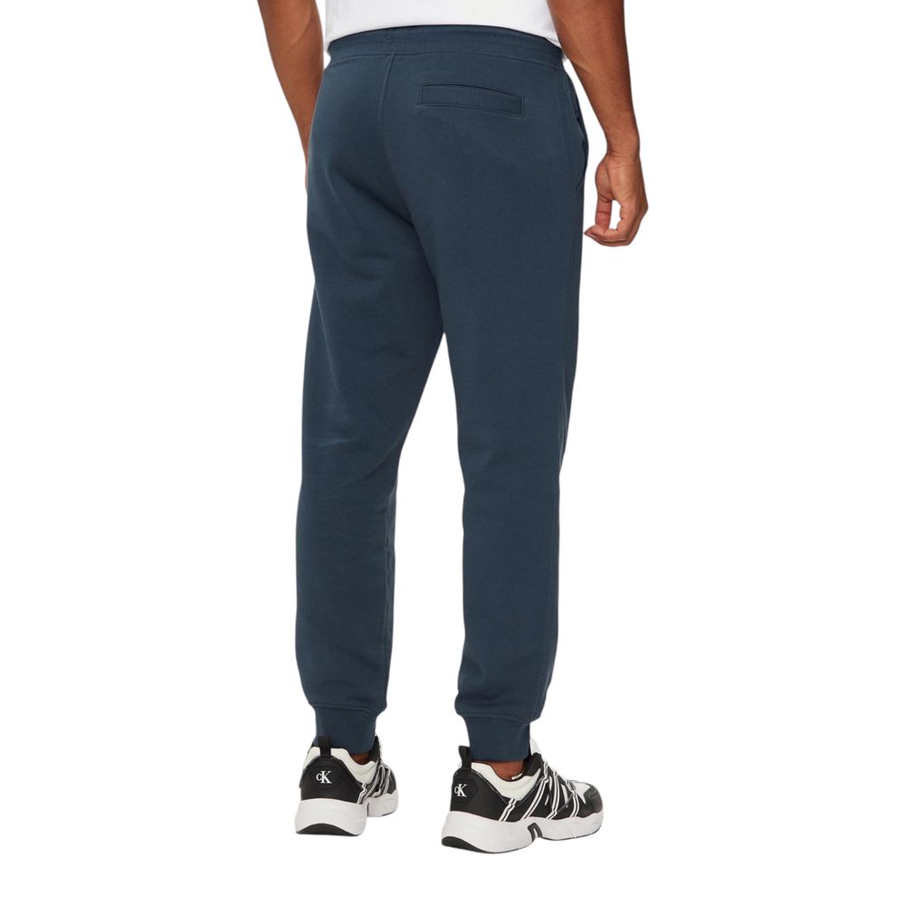 Calvin Klein Jeans – Blaue Jogginghose aus Baumwolle